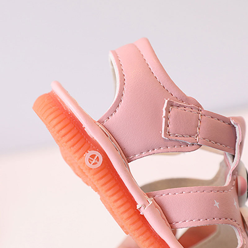 A generation of baby Baotou sandals spring and summer Boys 0-2 years old 3 infant baby girl toddler call shoes soft sole