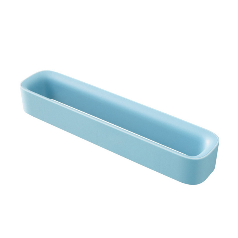 Bathroom wall-mounted slippers shelf space-saving seamless stickers storage rack wall paste shoe rack household department store wholesale