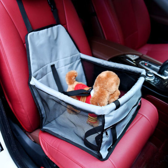 Car Pet Cushion Removable and Washable Hanging Bag Waterproof Dog Mat Dog Kennel Cat Kennel Safety Seat Pet Bed Car Nest Mat