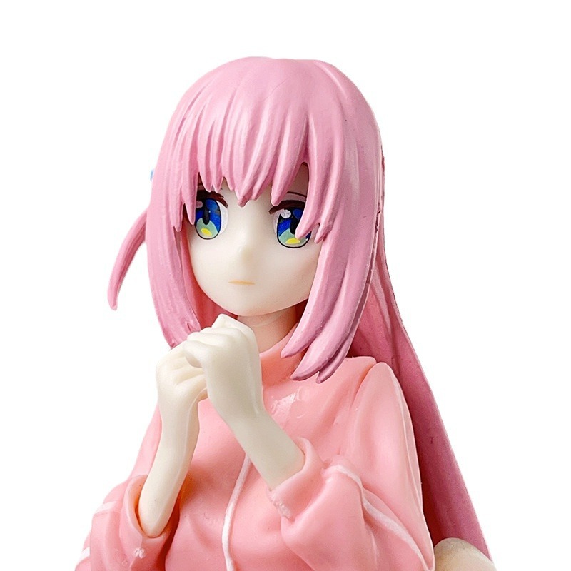 In stock lonely rock houteng model cartoon hand-made wholesale two-dimensional beautiful girl fashion toy hand-made ornaments