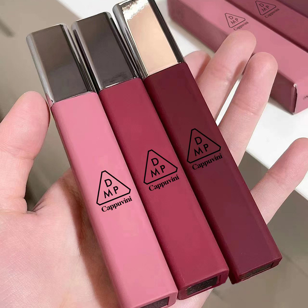 Cappuvini cloud lip glaze lip mud Matte Velvet White domestic goods Shantou makeup lip gloss student cheap