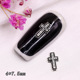H-452 ancient silver 1 pitting cross