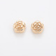 21L = 12.5MM * flower * bright gold