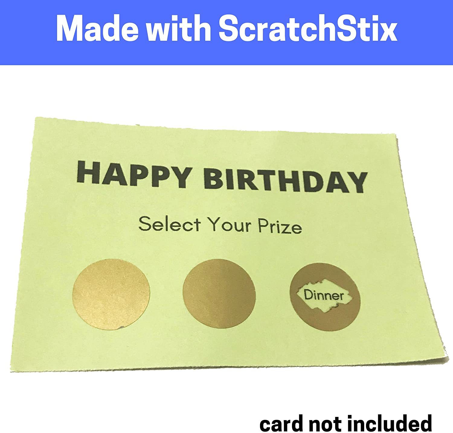 Spot hot 1 inch scraping sticker golden round scraping sticker DIY scraping sticker