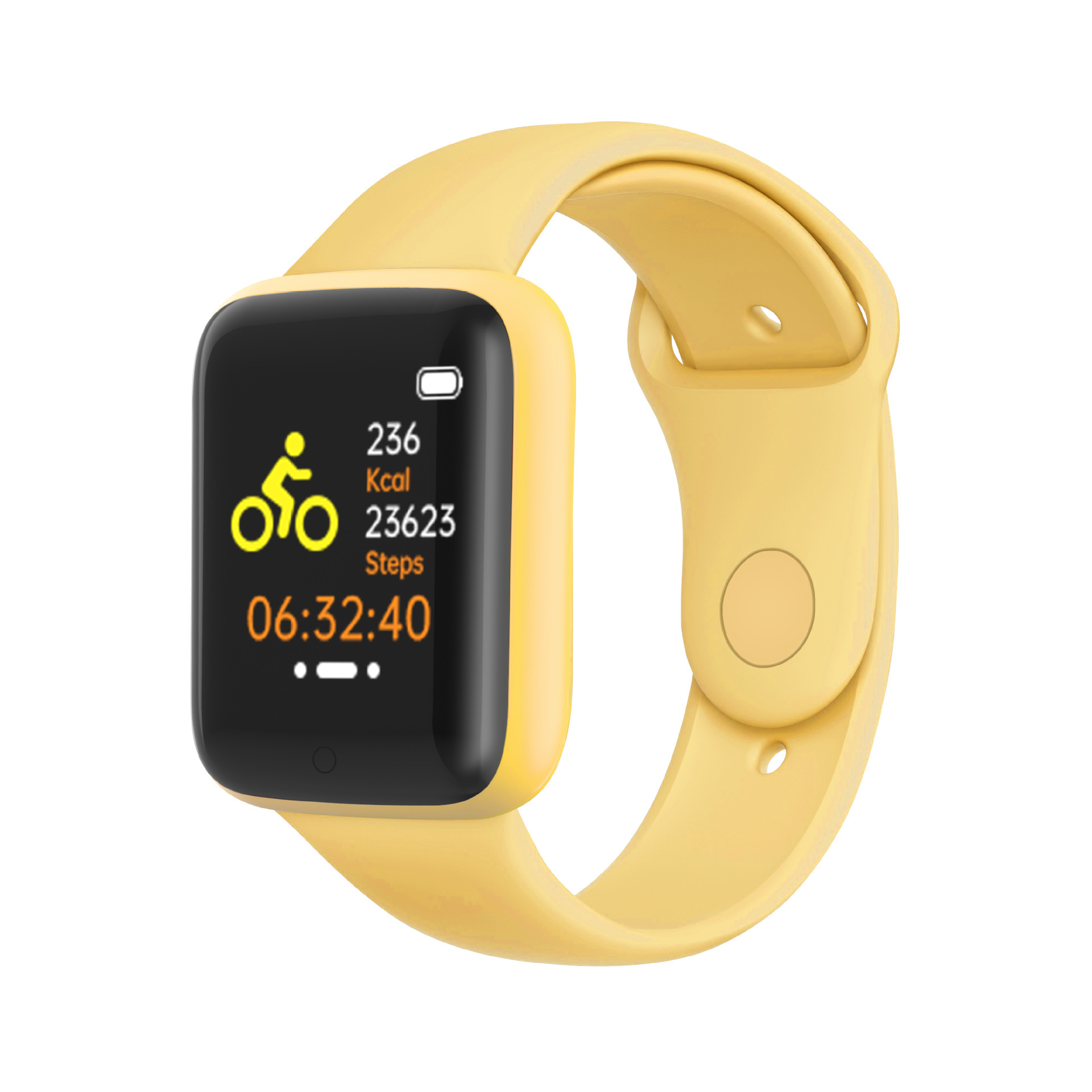Y68 macaroon smart bracelet D20 macaroon cross-border new heart rate blood pressure multi-function Bluetooth watch