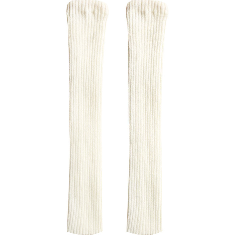 Socken für Damen, einfarbig, zweinadelig gestrickt, dicke Linie, vertikale Streifen, Stiefelüberzug, College-Stil, Mädchen, jk, japanischer Stil, modische gestapelte Socken_voghion.com