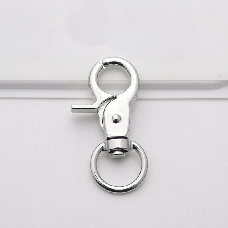 Factory clasp clasp lobster clasp dog clasp key clasp universal buckle luggage clasp 6 points tail crab clasp egg tail wholesale