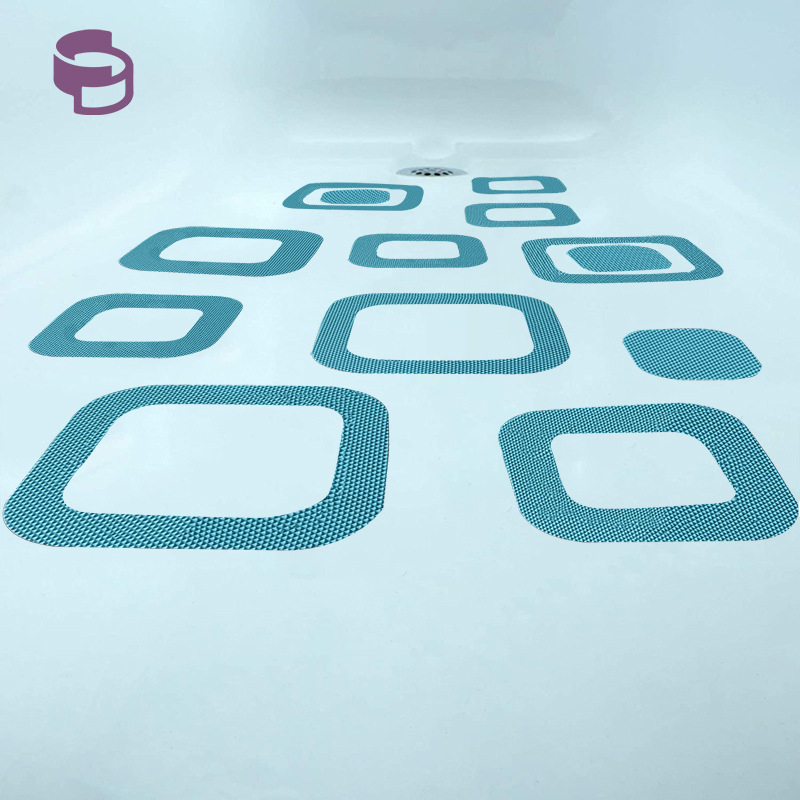 Creative shaped bathtub anti-slip stickers color wall tile floor anti-slip stickers cartoon shower anti-slip stickers