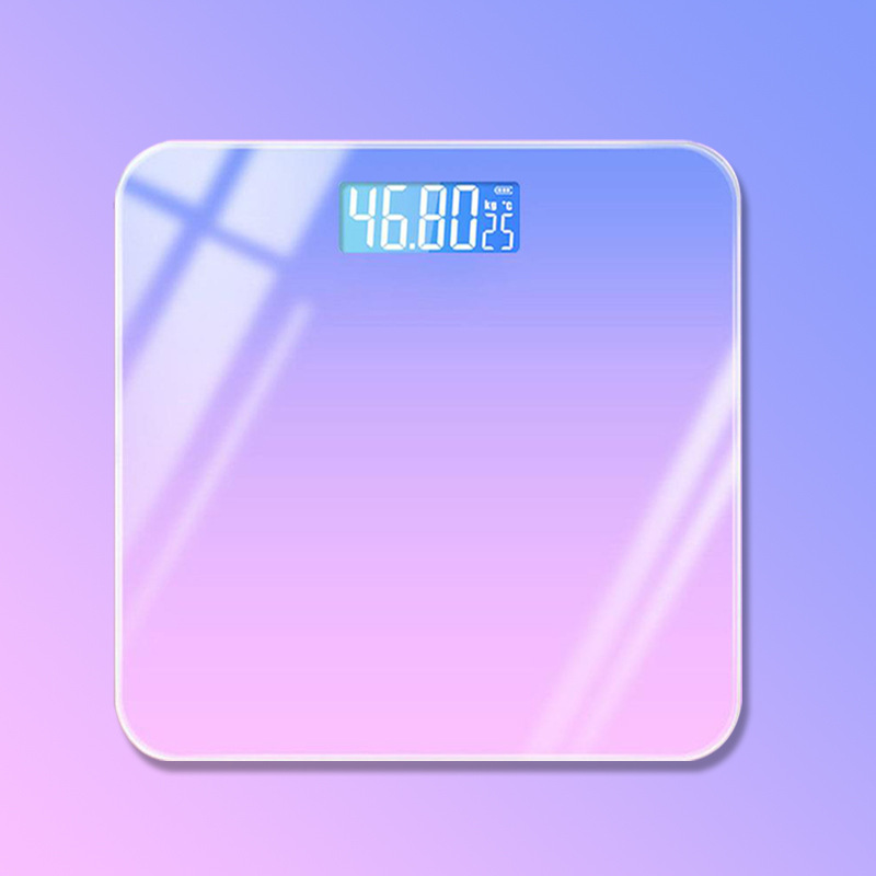 Battery Electronic Weighing Household High Precision Weighing Scale Small Body Weighing Meter for Female Family Dormitory