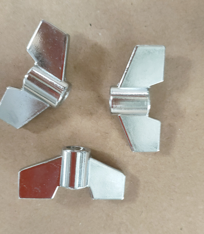 Rack drum accessories hanging rack nut butterfly female bracket screw pipe hoop nut aluminum alloy hand button