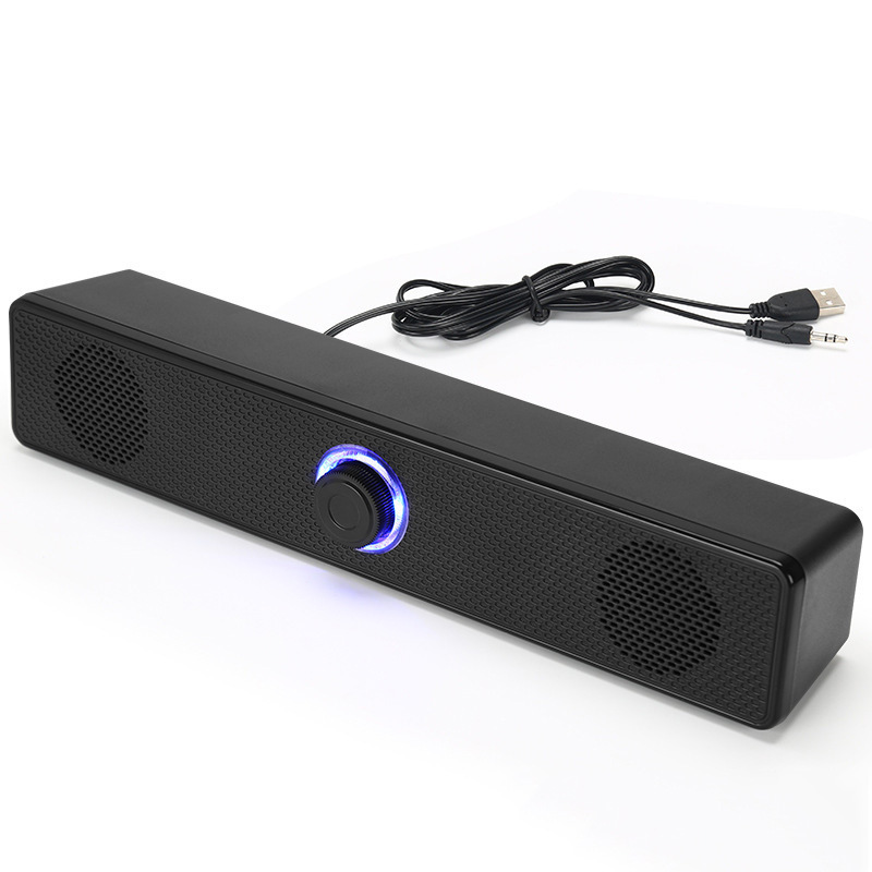 クロスボーダー長条音響コンピュータスピーカーsoundbar家庭用ダブルスピーカーデスクトップ回壁サブウーファbluetoothスピーカー|undefined