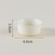 4cm white casserole