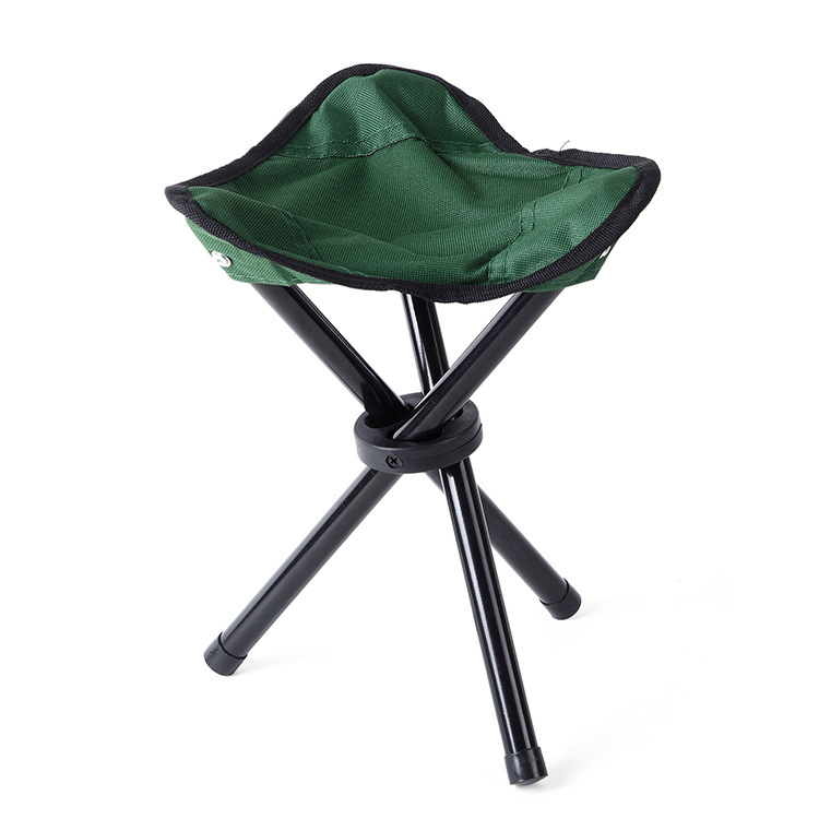 Outdoor Triangle Folding Stool Convenient Fishing Stool Folding Stool Three-legged Chair Triangle Foldable Chair