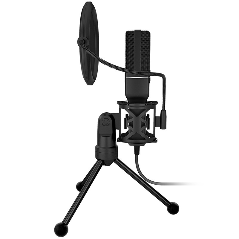 SF-777 USB interface singing game recording microphone computer desktop office condenser microphone Live conference