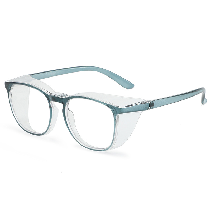 Amazon new anti-blue anti-pollen goggles anti-fog anti-sand anti-dust goggles HD flat glasses
