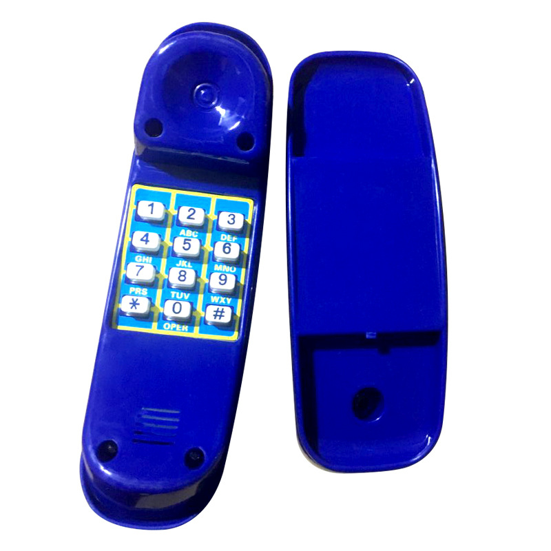 Bohai children's toys sound telephone simulation plastic landline puzzle Enlightenment