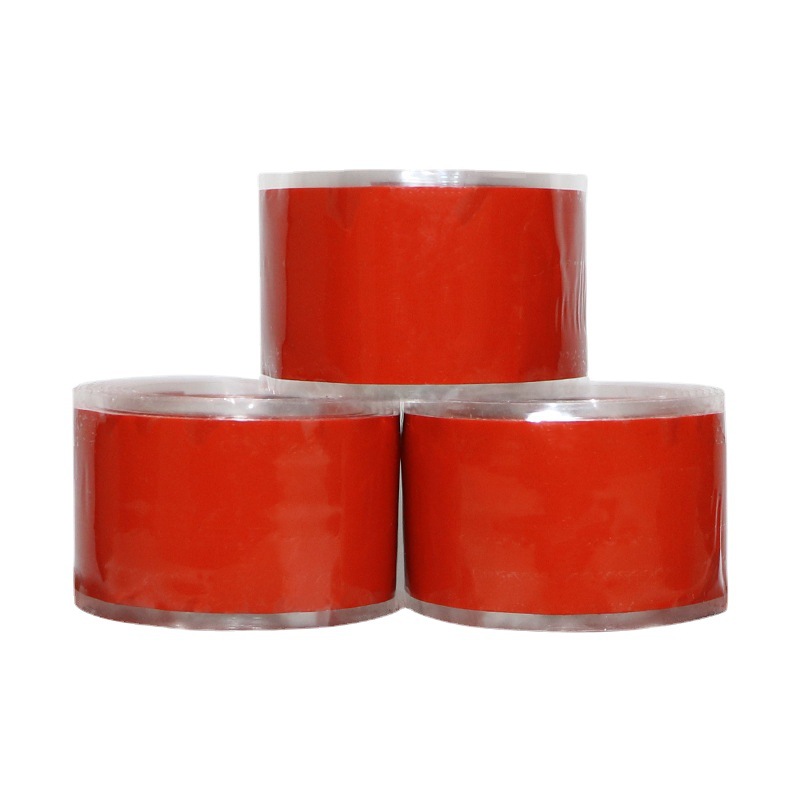 Silicone self-adhesive tape waterproof repair non-stop water winding pipe leak-proof tape leakage sealing leak-repairing self-melting tape