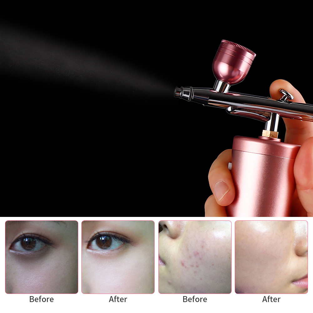 Art spray pen model inkjet painting nail tattoo mini spray gun air pump suit facial beauty cake mist gun