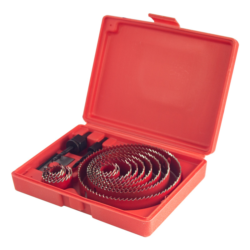 Woodworking hole opener set plastic lamp holder pvc gypsum board drill Wood pistol drilling reaming woodworking drill bit