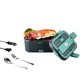 Household Car Electric Lunch Box Stainless Steel Lunch Box Self-heating Insulation Lunch Box Portable Heating Lunch Box for Office workers