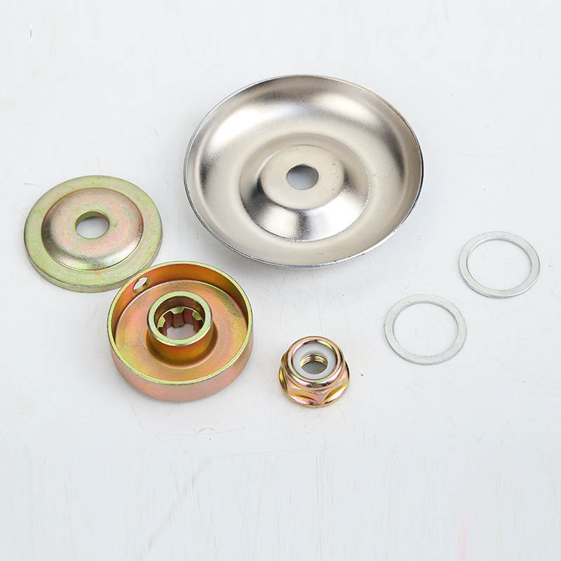 Mower universal accessories work head accessories fixed blade upper and lower gasket protective cover reverse teeth