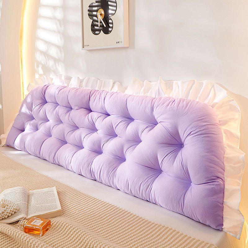 Bedside cushion soft cover bed pillow dormitory reading large back cushion pillow girl sleeping sofa waist support pillow