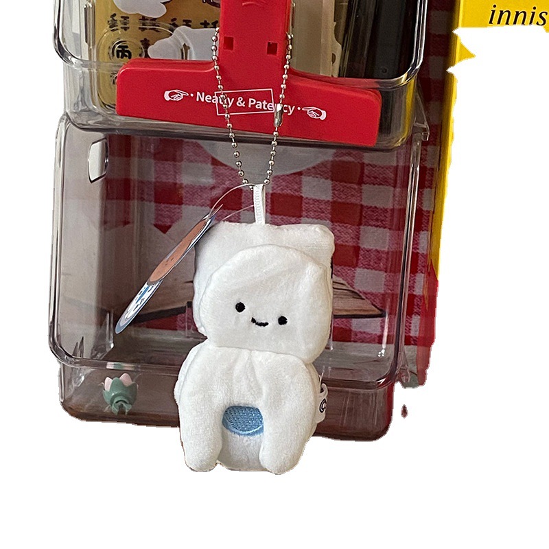Funny Funny Poop Bag Pendant Creative Toilet Couple Keychain Boyfriend Pendant Refrigerator Sticker Doudou
