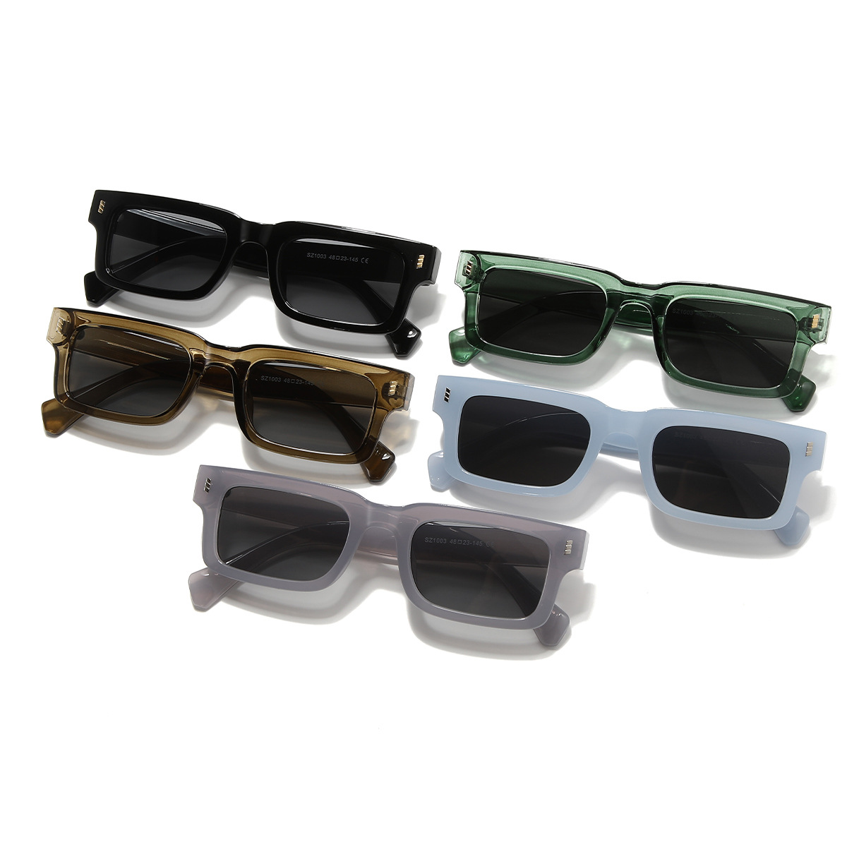2024 spring retro small frame sunglasses European and American trend cross-border square sunglasses anti-ultraviolet foreign trade new_voghion.com