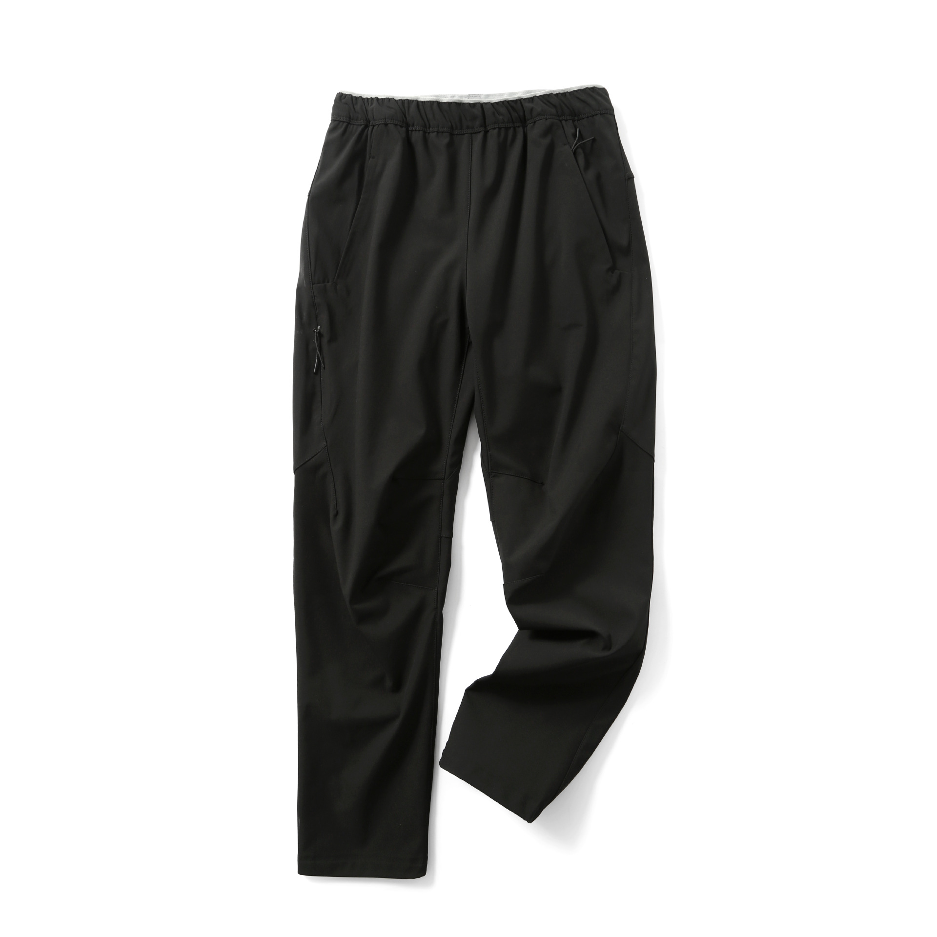 2023 autumn and winter new casual trousers men's outdoor loose straight waterproof tapered mountain soft shell pants