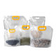 Grain storage bag beer bag rice transparent self-supporting suction nozzle bag wholesale sealed grain bag sealed bag