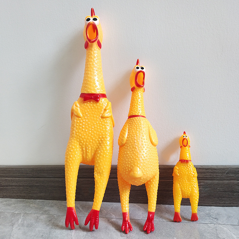 Screaming Chicken screaming chicken toy chicken fighting chicken pet dog toy decompression sound strange desperate chicken wholesale