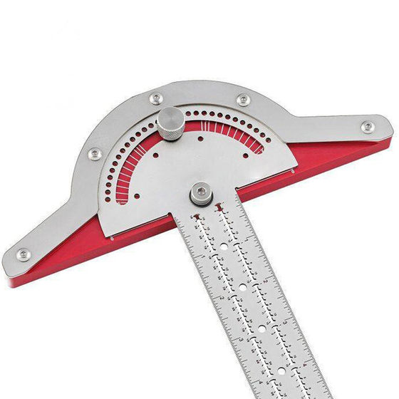 Woodworking ruler edge measuring ruler arbitrary angle ruler woodworking design ruler tool edge gauge scale stock