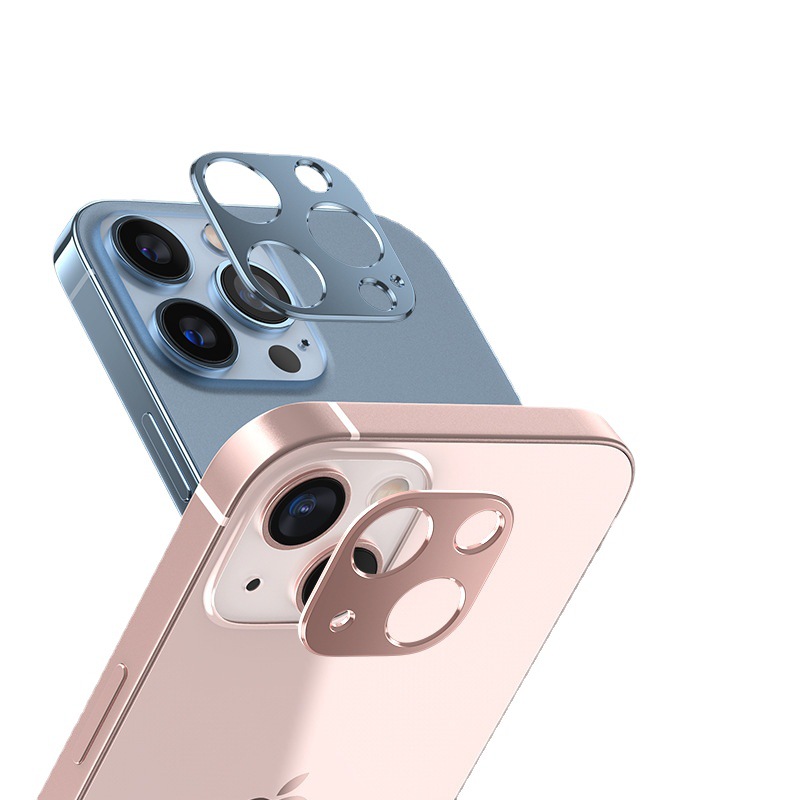 For iPhone13 lens film Apple 12ProMax camera mobile phone metal protective film manufacturers wholesale