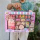 Little girl princess play house beauty makeup dressing birthday gift kindergarten training class gift gift box toy