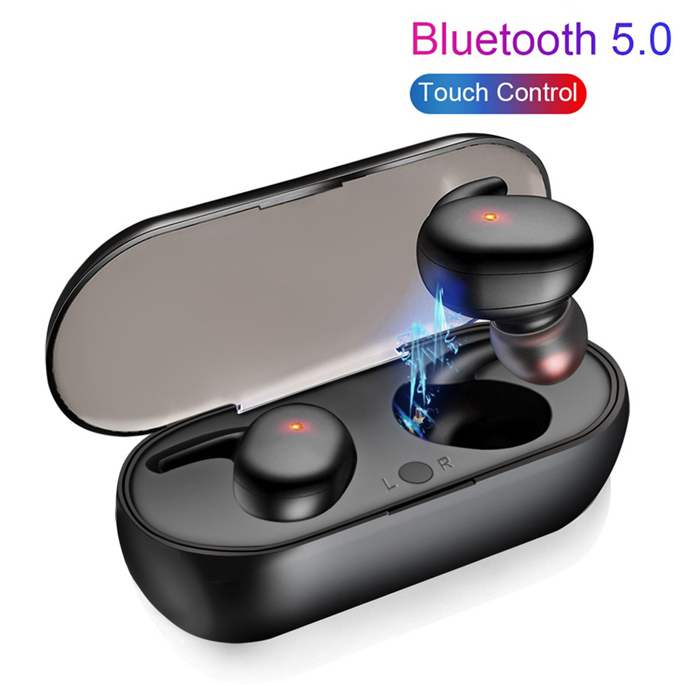 y30 Bluetooth Headset Touch Manufacturer tws4 Sports Outdoor Wireless Headset 5.0 with Charging Bin Y50 Headset
