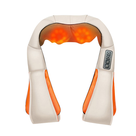 Kneading massage shawl cervical massager neck many functions car household electric shoulder neck waist shawl