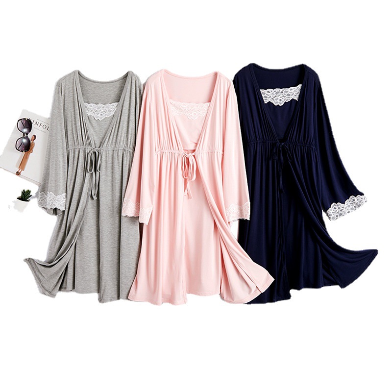 Modal Moon Clothing Summer Thin Pregnant Women Pajamas Home Clothing Fashion dress Moon Clothing Pregnant Women suit