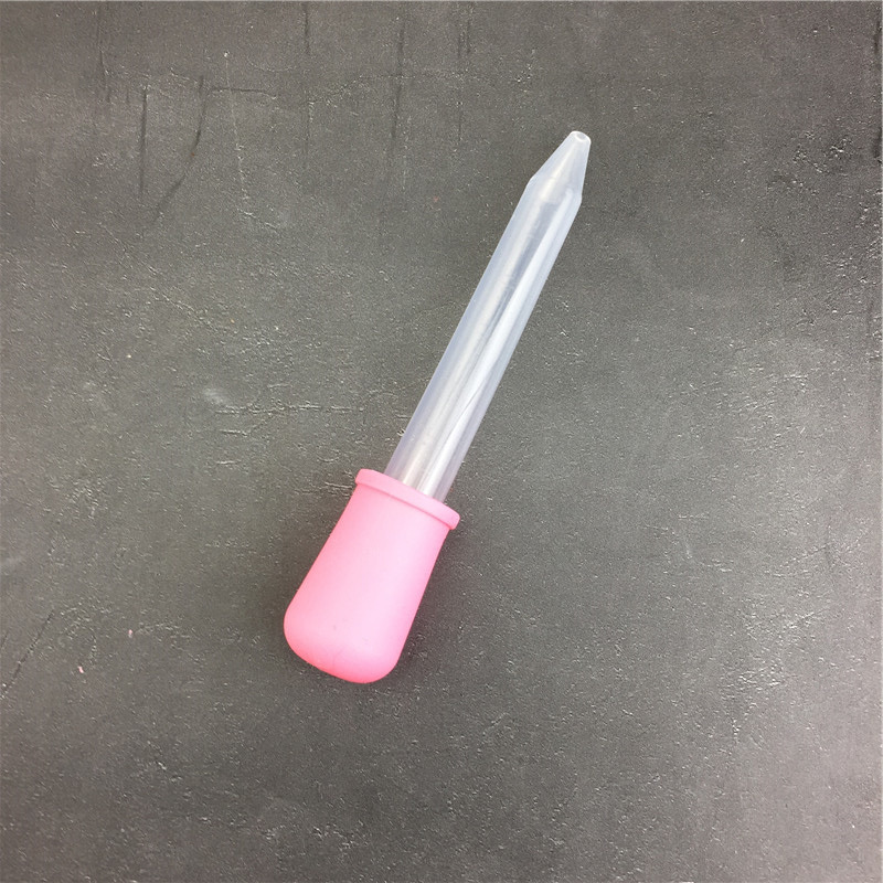 silicone dropper toy dropper plastic tool with scale 5 ml stir bar