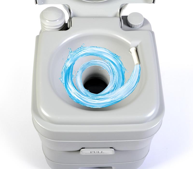 12L 20L sewage bucket clean water bucket oval square plastic toilet manufacturers covered plastic mobile toilet