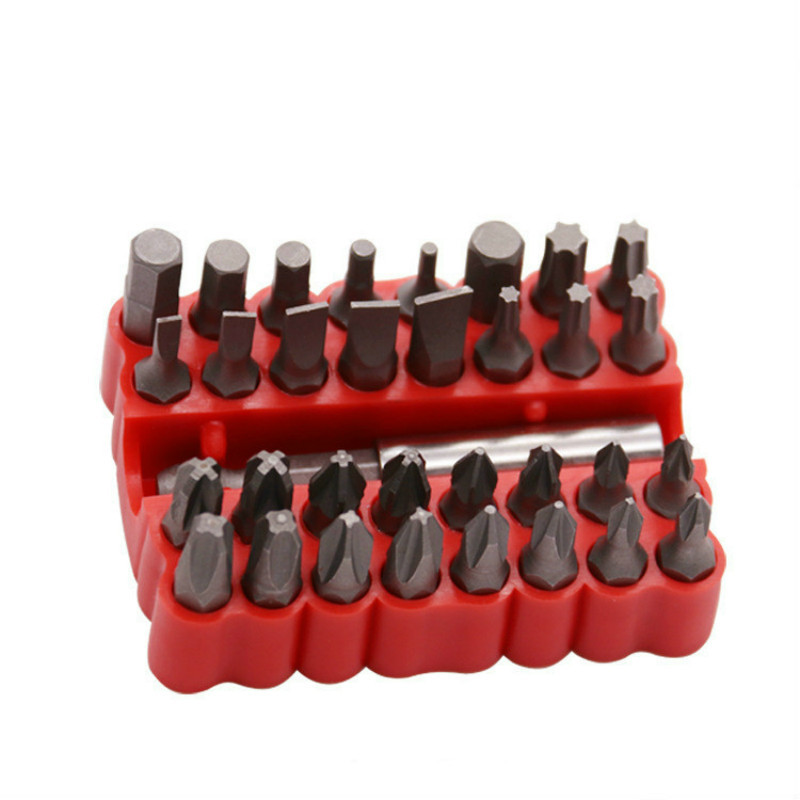 Ratchet 33pc piece set batch head set special-shaped screwdriver screwdriver screwdriver head electric screwdriver accessories set special price
