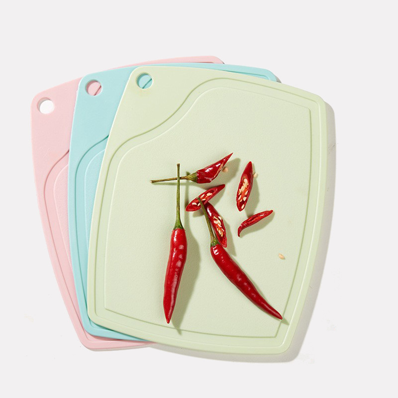 pp Chopping Board Kitchen Chopping Board Household Fruit Chopping Board Thickened Chopping Board Plastic Children's Supplementary Food Student's Small Cutting Board