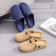 Hole Shoes Men's Sandals Non-slip Baotou Fashionable Outdoor Wear Summer Men's Thick-soled Home Korean Style Two-wear Sandals