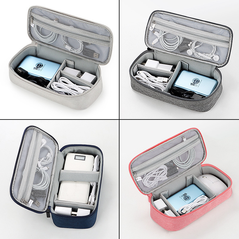 Multi-functional mobile phone digital accessories storage bag mobile phone bag U disk charging treasure mobile hard disk data cable storage bag