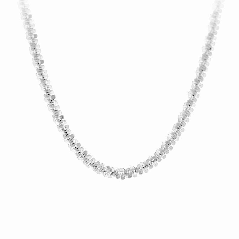 S925銀の鎖骨の首輪の菜の花の波がきらきらと輝くネックレスのアクセサリーの女子学生の贈り物の気質の満天の星のネックレス|undefined