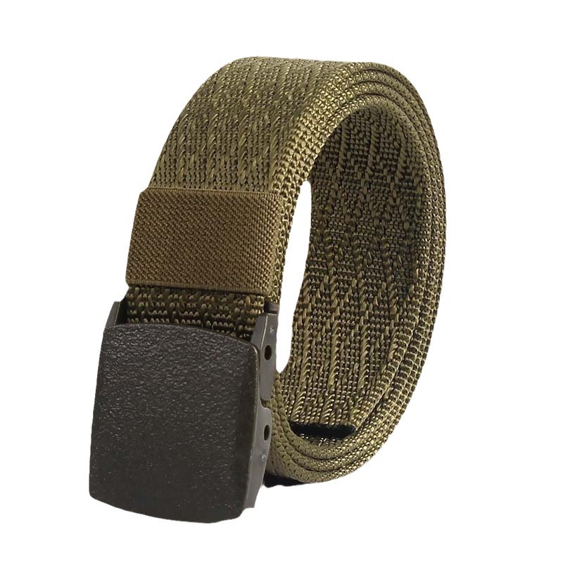 Men's new maze pattern outdoor training tactical belt nylon woven canvas casual all-match fashion belt