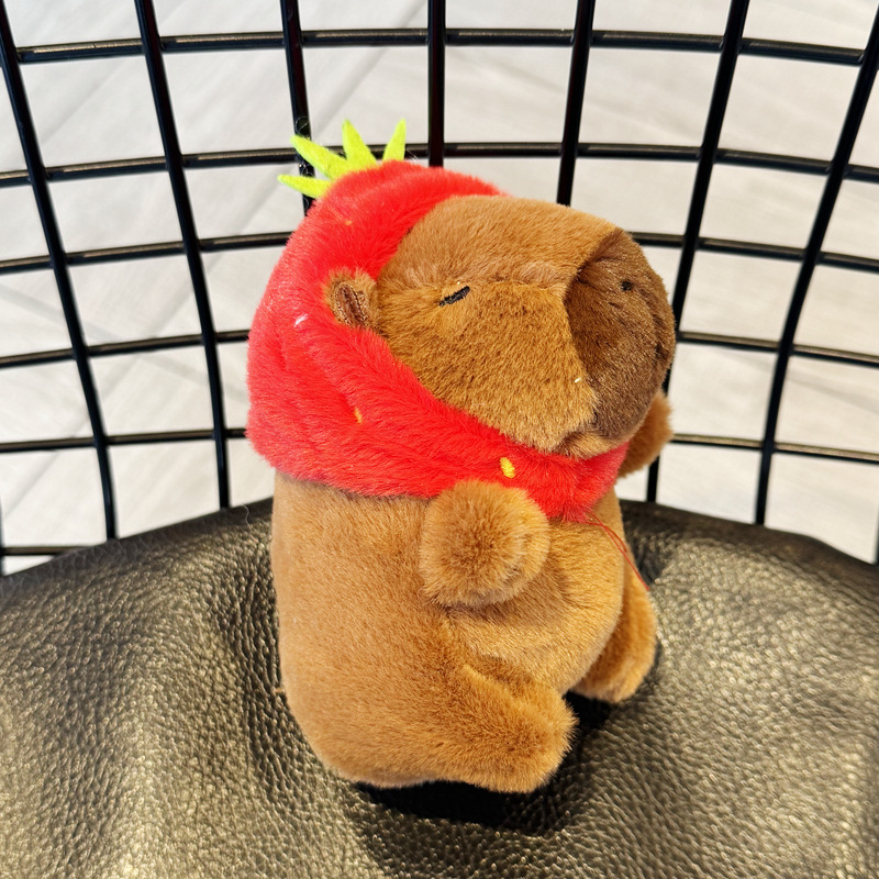 Kapibala Plush Toy Capybara Doll Doll Keychain Catching Doll Machine Doll Boutique Plush Pendant