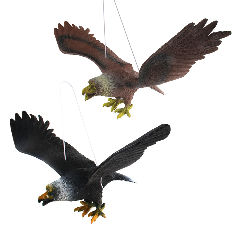 Large simulation Eagle toy model pinch call plastic animal bird toy Golden carving Dapeng decoration birds