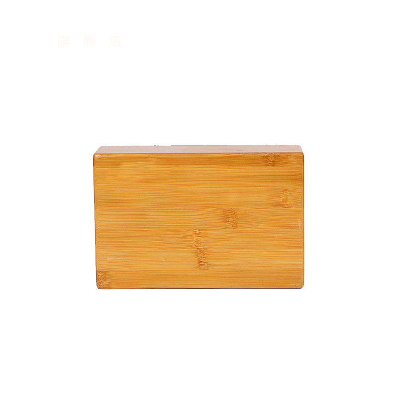 Professional iyangge bamboo yoga brick wholesale wood grain yoga brick bamboo yoga block fitness equipment bamboo yoga brick