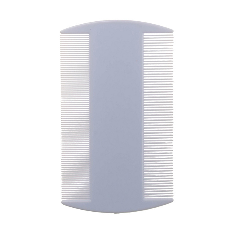 Pet Grate Dog Teeth Flea Comb Double-sided Teeth Comb Teddy Cat Comb Plastic Shellfish Spot