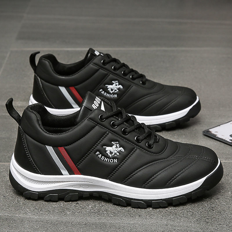 2021 Autumn and Winter Trendy Shoes Men's Casual Sneakers Korean Style Comfortable White Shoes Students Running Shoes